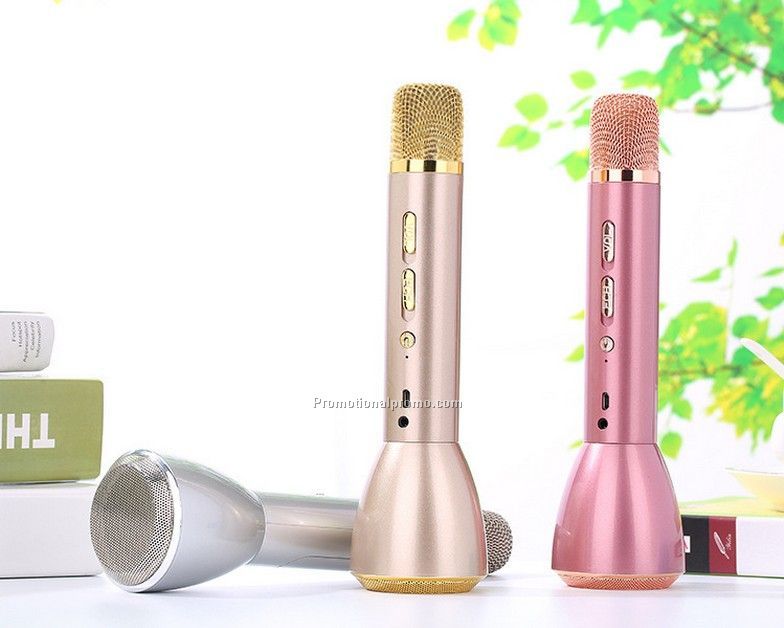 Hot Portable Wireless Bluetooth Microphone With Speaker