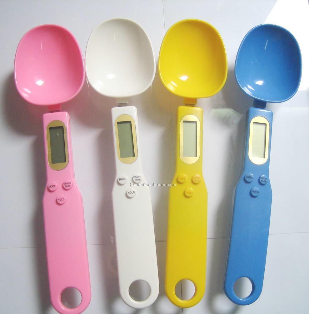 Digital spoon scale