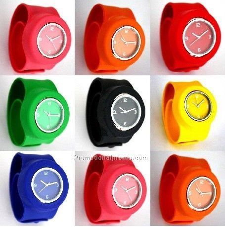 Silicone Slap Watch/ Fun watch