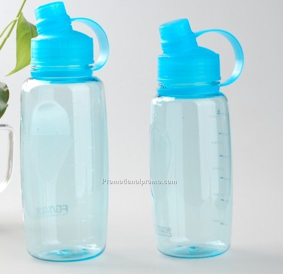 Plastic sports bottle