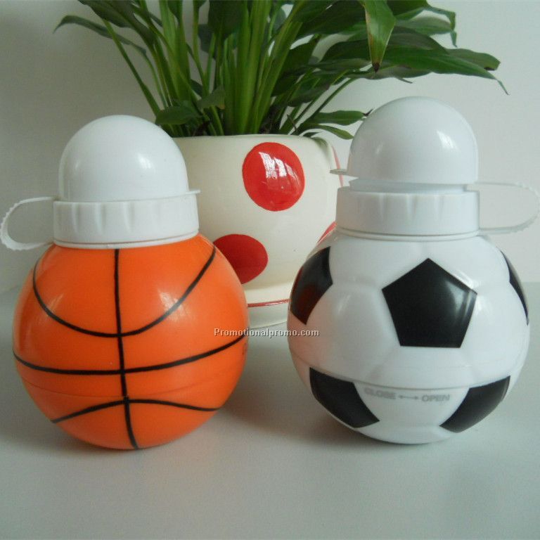 Football and basketball sport water bottle 450ml