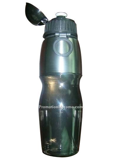 Plastic sports bottle