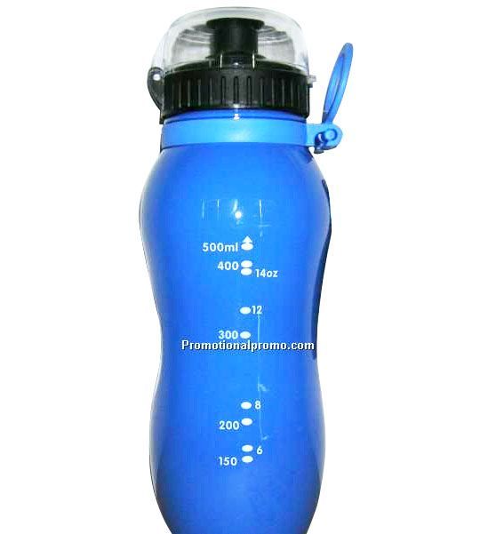 Plastic sports bottle