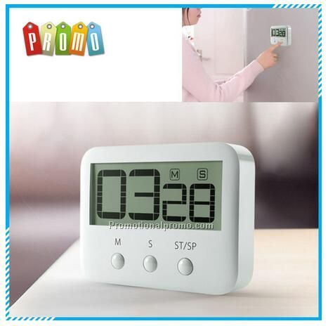 Mini LCD digital countdown timer, cooking kitchen timer