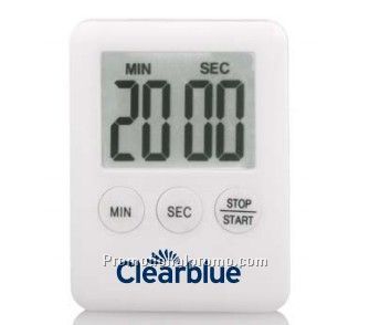 Plastic digital countdown timer