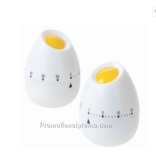 Eco-friendly Home Kitchen Egg Shape Countdown Mechanical Timer