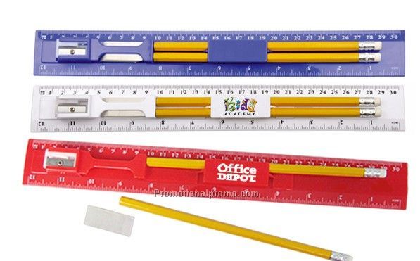 Functional plastic Ruler Sets