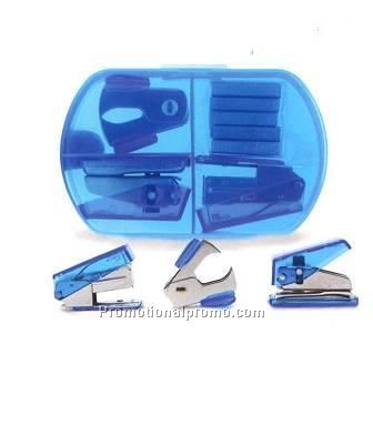 Stationery Combination set includes Staple, nail puller, punch and staple