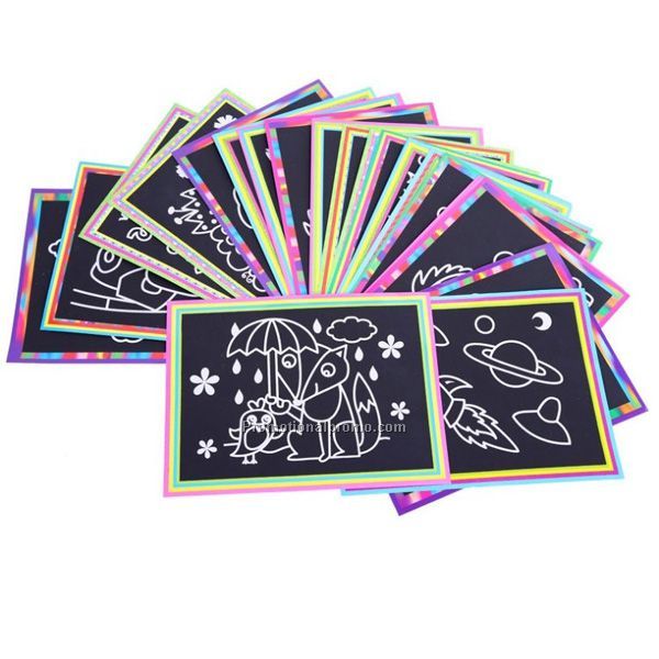 New design scratch paper setscratch card