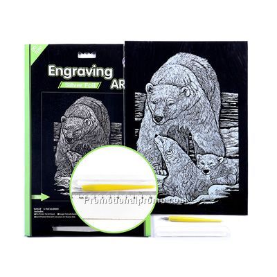 New scratch art scratch paper, top oem scratch card