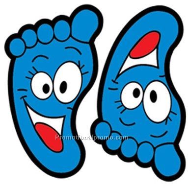 .004 Custom Shape Clear Gloss Vinyl Decals / adhesive face