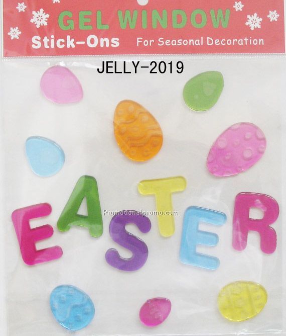Easter Shape Gel Sticker