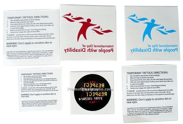 Temporary Tattoo Sticker