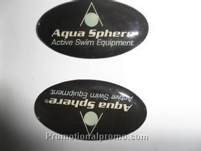 Promotional Magnetic Oval Dome Sticker