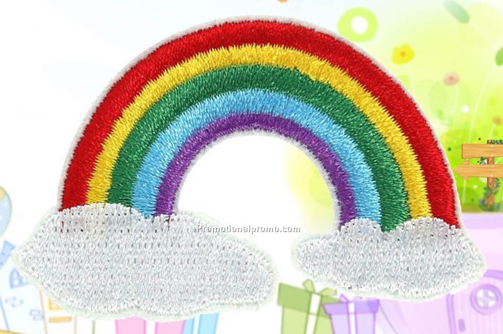 Rainbow Embroidery Applique