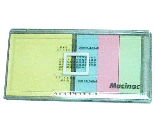 sticky notes with pen