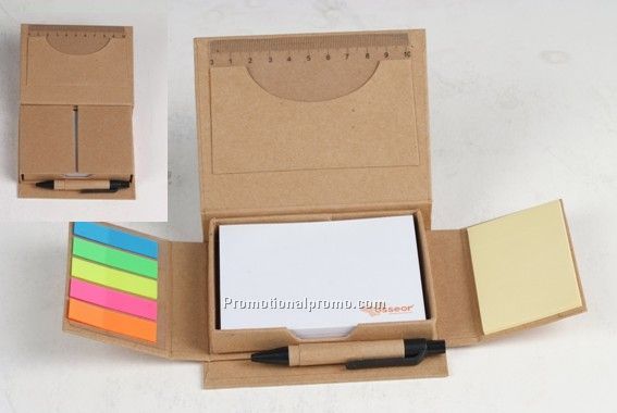 Craft paper memo pad/sticky note