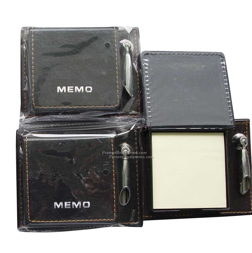 Sticky note holder with pen holder, Sticky Note Organizer, Holder and note pad