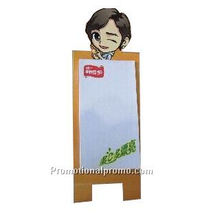 Customized tear-off notepad display