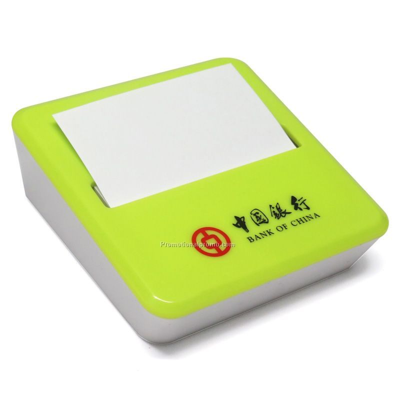 Sticky notes holder with sticky tabs