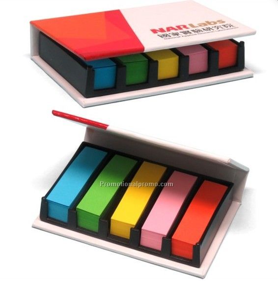 Hot sale custom print color logo sticky note