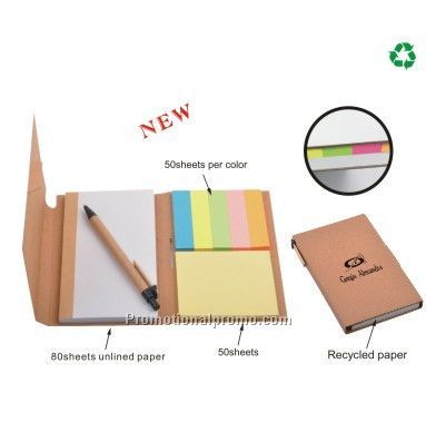 Recycled Notepad With Ballpen