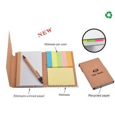 Recycled Notepad With Ballpen