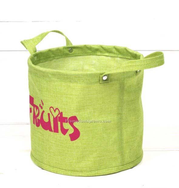 Creative household bucket, fabric storage bucket