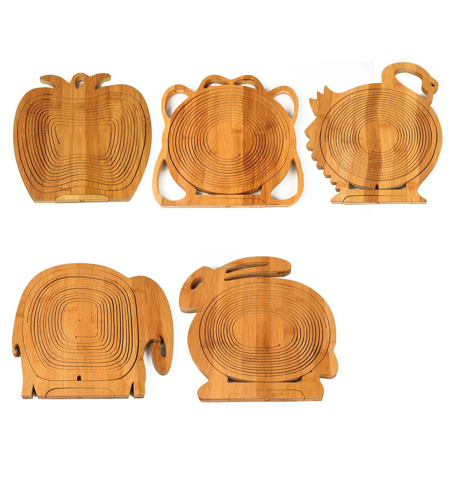 Wood bucket container