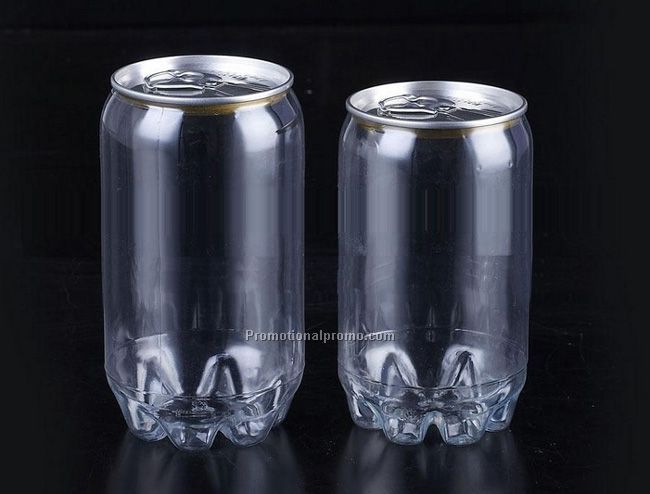 Plastic Can for soft drink and juice