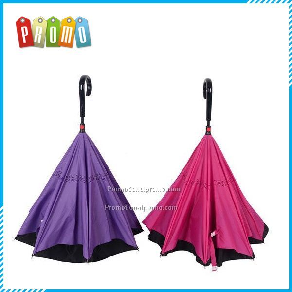 Double Layered Design Reverse Umbrella