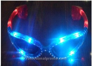 2012 LED flashing sunglasses