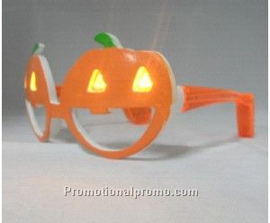 Pumpkin led flashing sunglasses