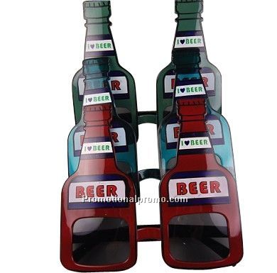 Party Beer Bottle Sunglasses