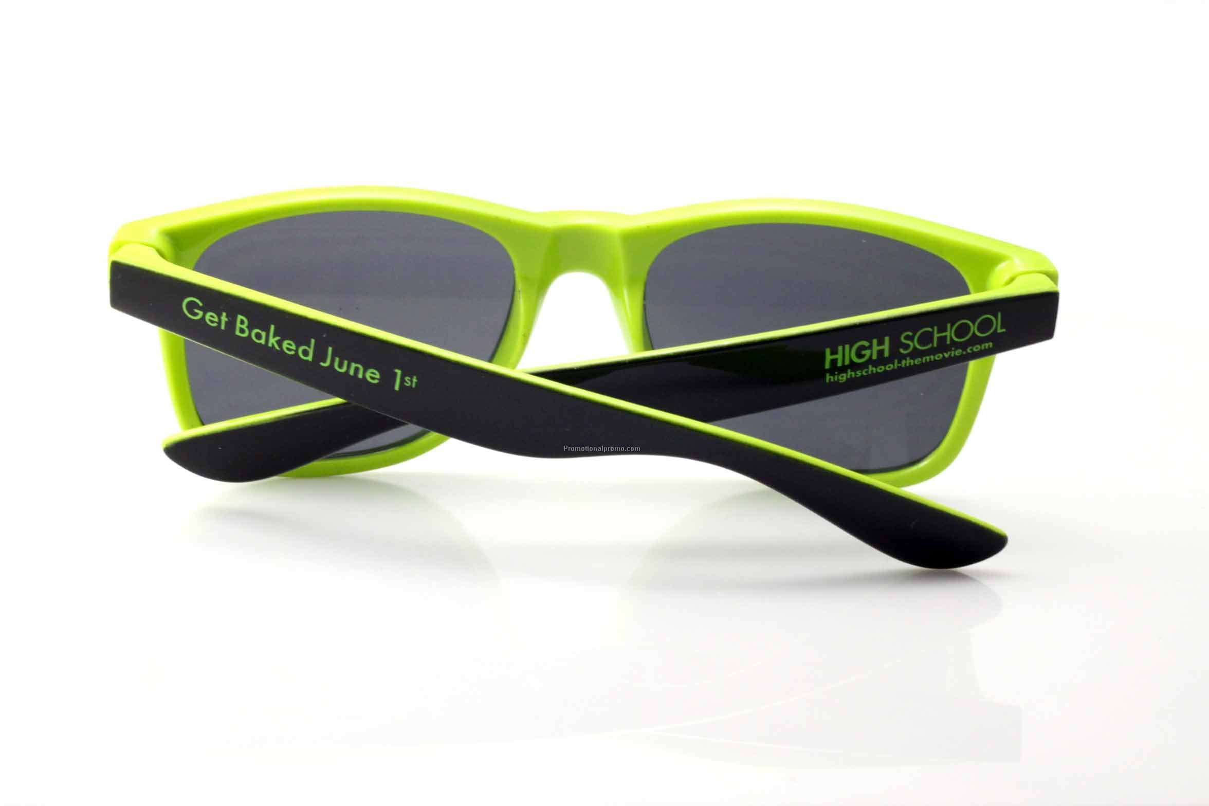 2-color Frame Sunglasses
