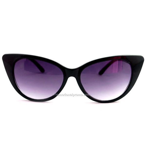 Customized color Printed UV Protected cat 3 uv400 sunglasses for ladies