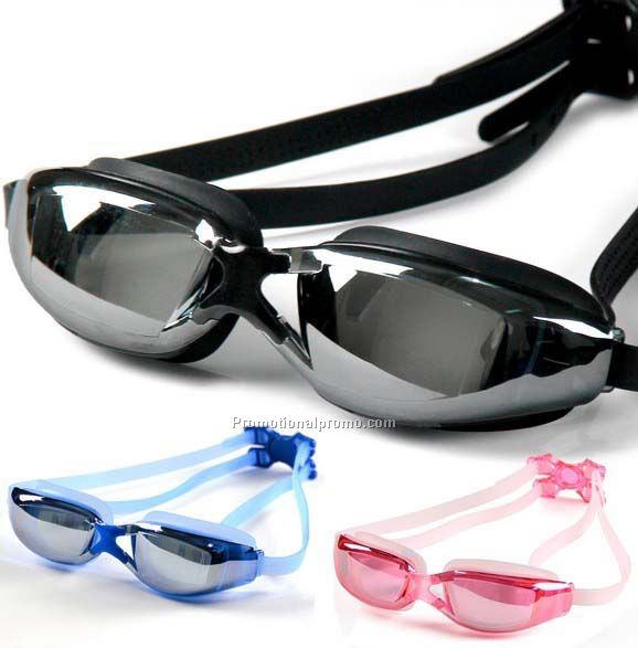 Color eyeshield swimming goggles