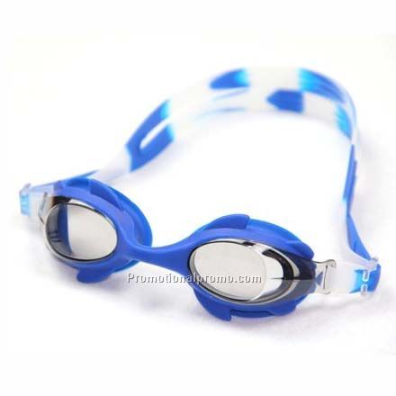 Cartoon swimming goggles