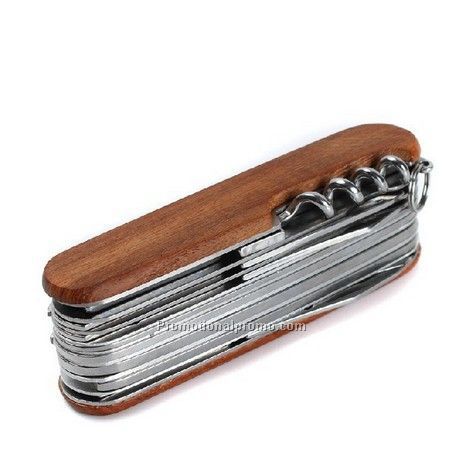 Multifunctional wood swiss army knife