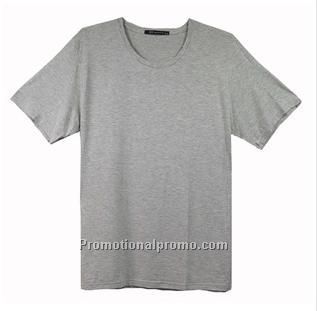 100% cotton Round T-shirt for man