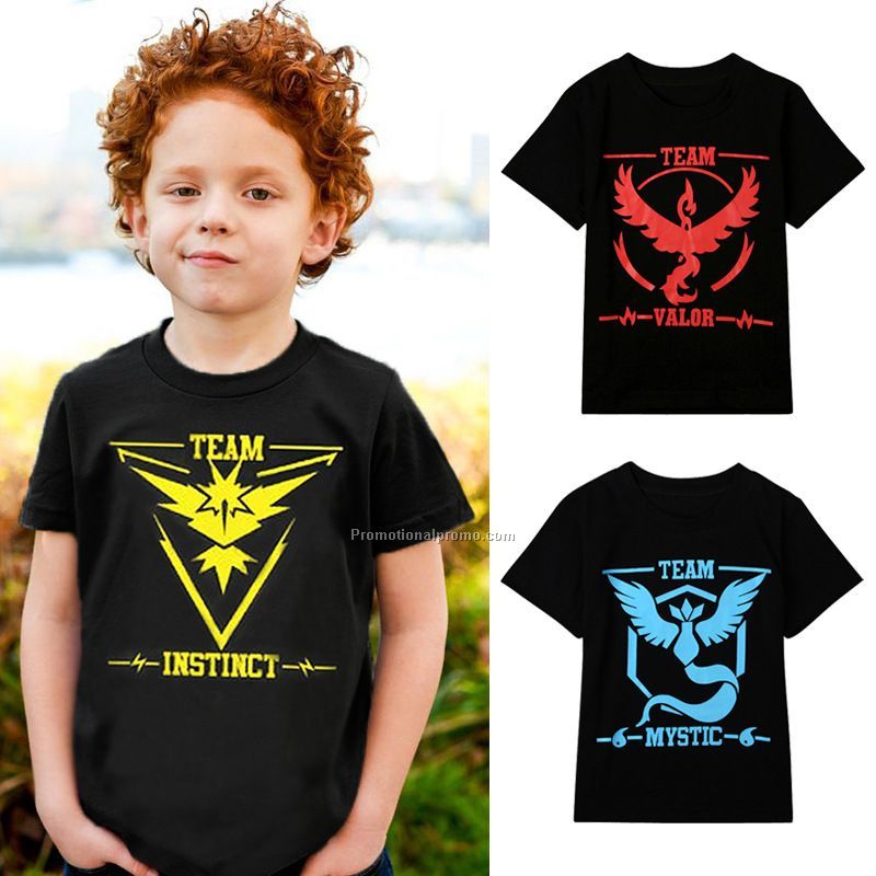 Customized children pokemon T-shirt