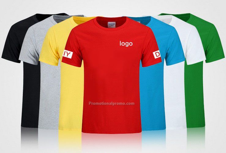 Custom size T shirt logo full-size printing, advertising t-shirt OEM
