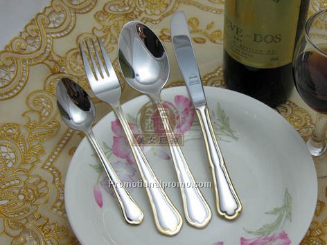 plated flatware