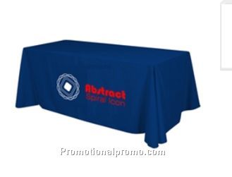 8ft (3 sided)polyester table throw