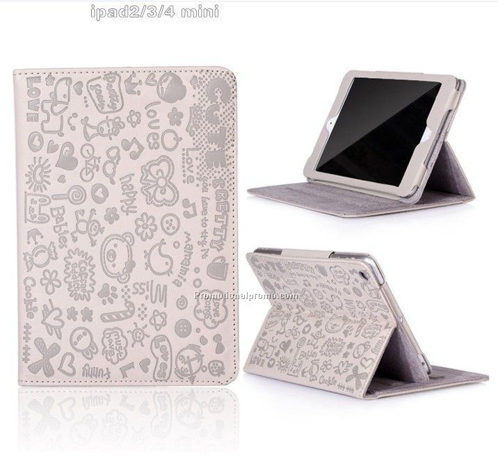 Leather Protective case for ipad 2/3/4