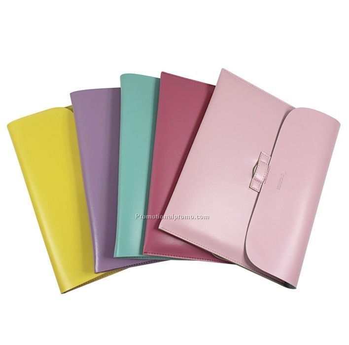 Leather ipad bag like file packet