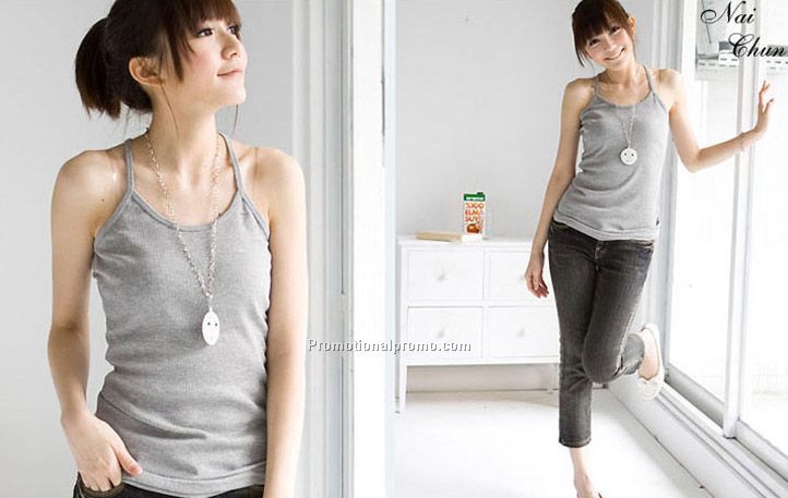 SPAGHETTI STRAP TANK TOP