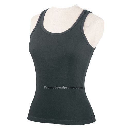 Tank Top - District Threads Ladies' Tank, Cotton