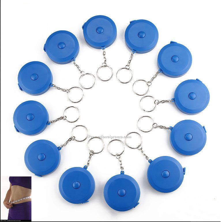 Mini Tape Measure Keychain