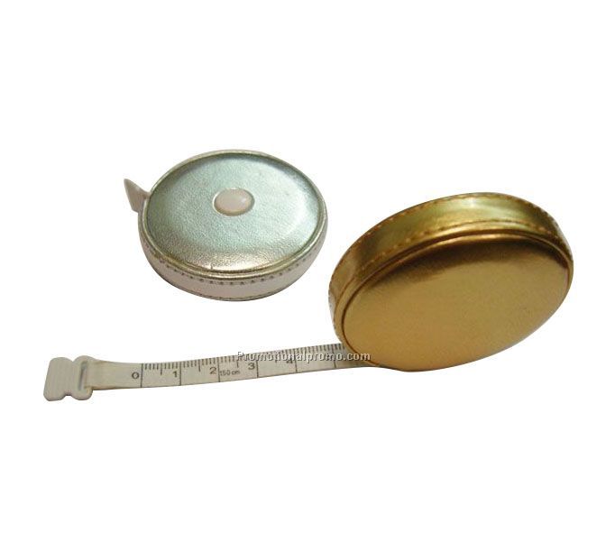 Seventh Avenue Cowhide Leather Round Tape Measure